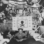 Plunger's crew display her battleflag