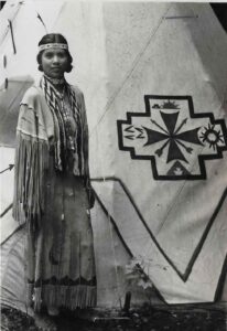 Rosie Smith at Camp Takodah in 1933
