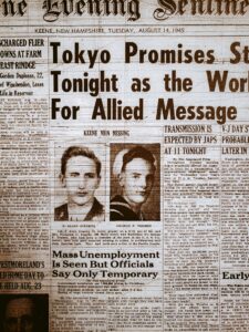 Keene Evening Sentinel, August 14, 1945